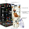 thumbnail image 2 of Fall Tumbler 40 oz Tumbler with Handle and Straw Lid Leak Proof - Welcome Home Pumpkin Coffee Mug Autumn Thanksgiving Fall Gifts for Women Happy Party, 2 of 6