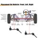 thumbnail image 4 of 2 piezas de enlaces de barra estabilizadora frontal para Ford Crown Victoria y Lincoln Town Car Kit de suspensión, 4 of 7