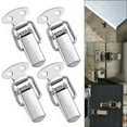 thumbnail image 4 of Lefu 4-8PCS Stainless Steel Toggle Latch Catch Clamp Spring Loading Case Buckle Clip, 4 of 9