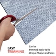 thumbnail image 4 of 0.025" Soft Non-slip Anti-Slip Carpet Mat for Hardwood Floor Rug Pad - Grey 10'x  17', 4 of 5