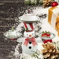 thumbnail image 5 of BKER Christmas Craft Decorations Christmas Snowman Snack Racks Tray Racks Holiday Decoration Ornaments, 5 of 5