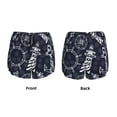 thumbnail image 4 of Disketp Anchors and Lighthouse Print Women's Shorts Workout Shorts for Athletic Gym Running Shorts with Phone Pockets Small, 4 of 8