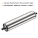 thumbnail image 3 of Rodillo de Transporte de Gravedad de Acero Inoxidable Uxcell con Extremo Galvanizado Plata 2"x10", 3 of 5