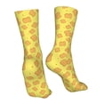 thumbnail image 7 of Fuzoiu Toast Print Crew Socks,Casual Athletic Gym LightWeight Thin Socks,Casual Crew Socks for Men Woman,Calf Length Crew Socks, 7 of 7