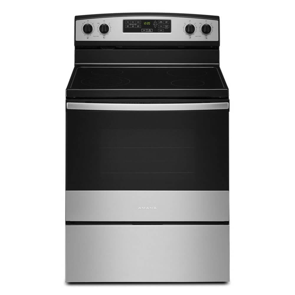 Amana AER6603SMS 4.8 Cu. Ft. Freestanding Stainless Steel Electric