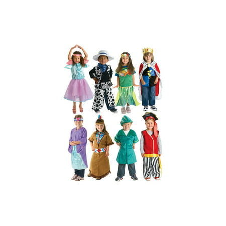 Excellerations Make Believe Costumes Set of 8 (Item # MBELIEVE)
