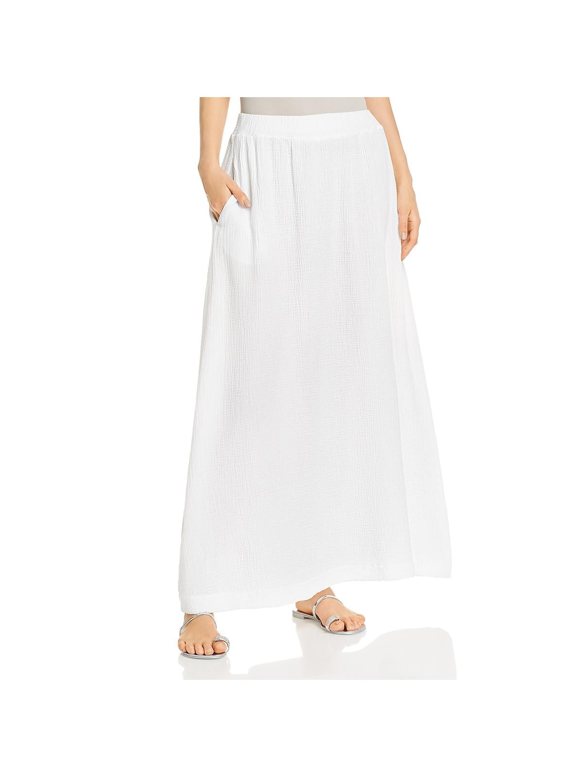 white maxi skirt walmart