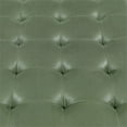 thumbnail image 3 of Partner Furniture Leather-Like Upholstered Coffee Table in Green, 3 of 9