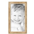 thumbnail image 2 of ArtToFrames 9" x 17" Honey Picture Frame, 9x17 inch Brown MDF Poster Frame (WOM-4085), 3 Pack, 2 of 8