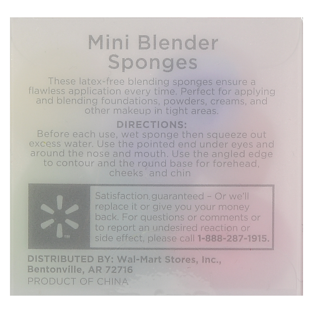 Equate Beauty Mini Blender Sponges, 6 Pcs - image 3 of 4