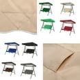 thumbnail image 5 of Garden Swing Canopy Top Cover Waterproof Outdoor Swing Chair Hammock Canopy Roof Canopy Replacement Swing Chair Awning blue, 5 of 9