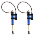 thumbnail image 1 of M Buder 1/10 Amortiguador de Coche RC SCX10 TRX4 Ajustable Metal con Resorte Azul (11 cm / 4.3 in), 1 of 8