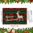 thumbnail image 3 of KNFATEQVEDG Canada Day Christmas Placemat Cotton Linen Tablecloth Thermal Mat Kitchen Table Mat My Items, 3 of 4