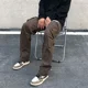 thumbnail image 4 of Pantalones elásticos para hombre, pantalones cargo rectos casuales para hombre, pantalones holgados estilo emo, pantalones largos de alta calidad de estilo coreano más baratos, moda de lujo, 4 of 5