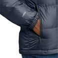 thumbnail image 3 of Eddie Bauer Men's Wide Channel Hooded 650 Fill Power Down Jacket, Livid Medium, 3 of 3