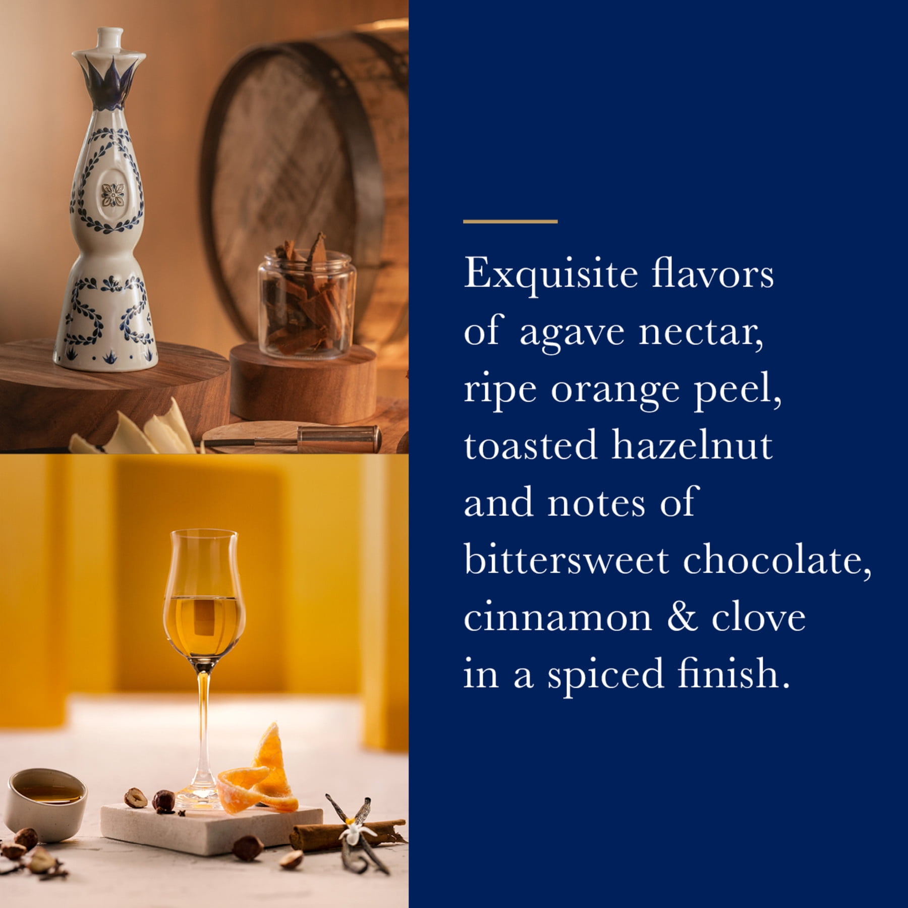 Clase Azul Reposado Tequila, 750 ml Ceramic Decanter, 40% ABV