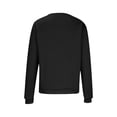 thumbnail image 4 of Meichang Chandails en Molleton pour Femmes Sans Capuche Manches Longues Col Rond Pull Décontracté Graphique Amusant Couleur Unie Chandails en Molleton Coupe Ample Pull d'Automne, 4 of 5