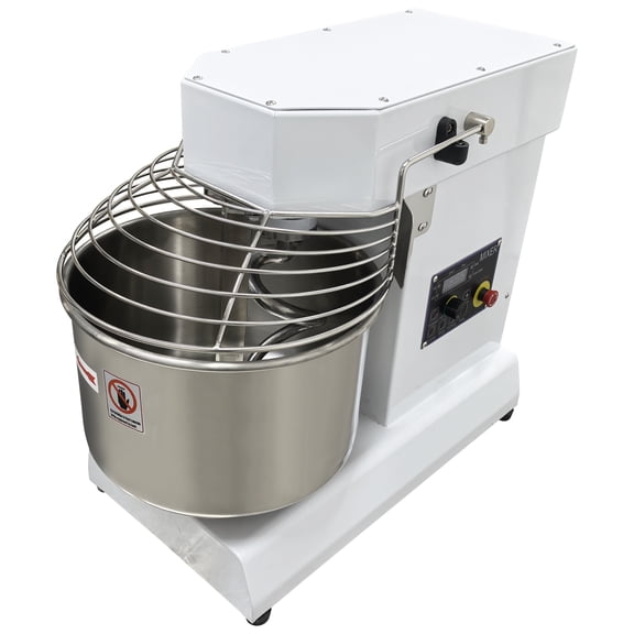 15L Double-Acting Variable-Speed Dough Mixer 110V Stainless Steel Stand Dough Mixer