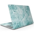 thumbnail image 3 of DesignSkinz Cracked Turquise Marble Surface Full-Body Skin Decal Wrap Cover for MacBook Pro 13" Retina (A1502/A1425), 3 of 9