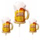 thumbnail image 1 of Globos 3 Piezas Globos De Aluminio Tazas De Cerveza Saludos Globos De Aluminio De Helio Para Cumpleaños Boda Halloween Decoración De Fiesta De Navidad, 1 of 5