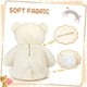 thumbnail image 4 of Peluche SNOWOLF con forma de oso de peluche gigante blanco de 120 cm, 4 of 6