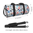 thumbnail image 2 of Balery Sport Items Bolsa de Gimnasio para Mujeres y Hombres, Bolsa de Viaje Impermeable, Bolsa de Fin de Semana con Compartimento para Zapatos y Bolsillo Húmedo, 2 of 6