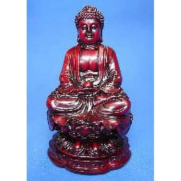 Sitting Buddha, Red Buddha, Sykya Buddha