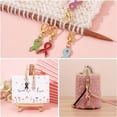 thumbnail image 4 of 16Pcs Alloy Enamel Awareness Ribbon Stitch Markers 8 Colors Awareness Marker Charms Locking Stitch Marker with Lobster Claw Clasps, 4 of 6