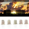 thumbnail image 3 of Rdeghly Hex Nut, Furniture Fastener Nut, Simple To Use Zinc Alloy, 3 of 8