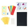 thumbnail image 1 of Scratch Paper Art Set, Multipurpose Graffiti Book DIY Hand Made Scratch Paper Craft Art  For Christmas, 1 of 8