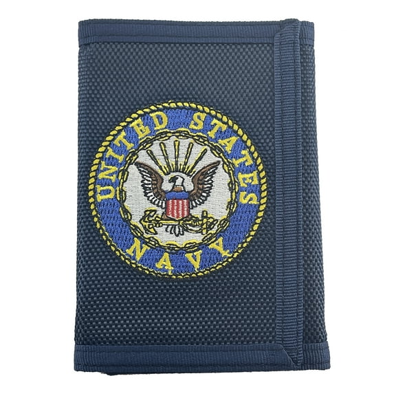 Eagle Emblems WL0024 Wallet - U.S.Navy - 3.5 x 5 in.