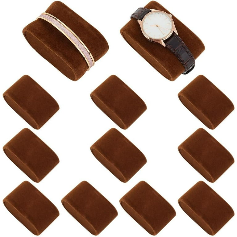 12pcs Watch Pillows Velvet Bracelet Pillows 