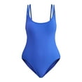 thumbnail image 3 of No Boundaries Women's High Leg One Piece Swimsuit, Sizes XXS-XXL, 3 of 4