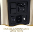 thumbnail image 7 of Milisten 1Set Car Push Button Switch Sleek Design Rectangular Weather Conditions, 7 of 7