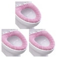 thumbnail image 5 of Bearachild 2020 nueva cómoda cubierta de asiento de inodoro de terciopelo Coral para baño, cubierta de inodoro de invierno, alfombrilla lavable para Type4 NO4 Bearachild CBP054623, 5 of 5