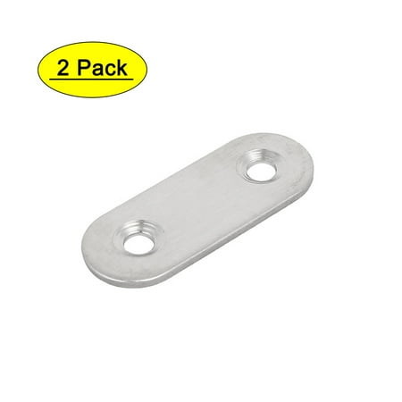 

Unique Bargains Straight Repair Joining Mending Flat Plates Brackets 40mmx16mmx1.5mm 2pcs