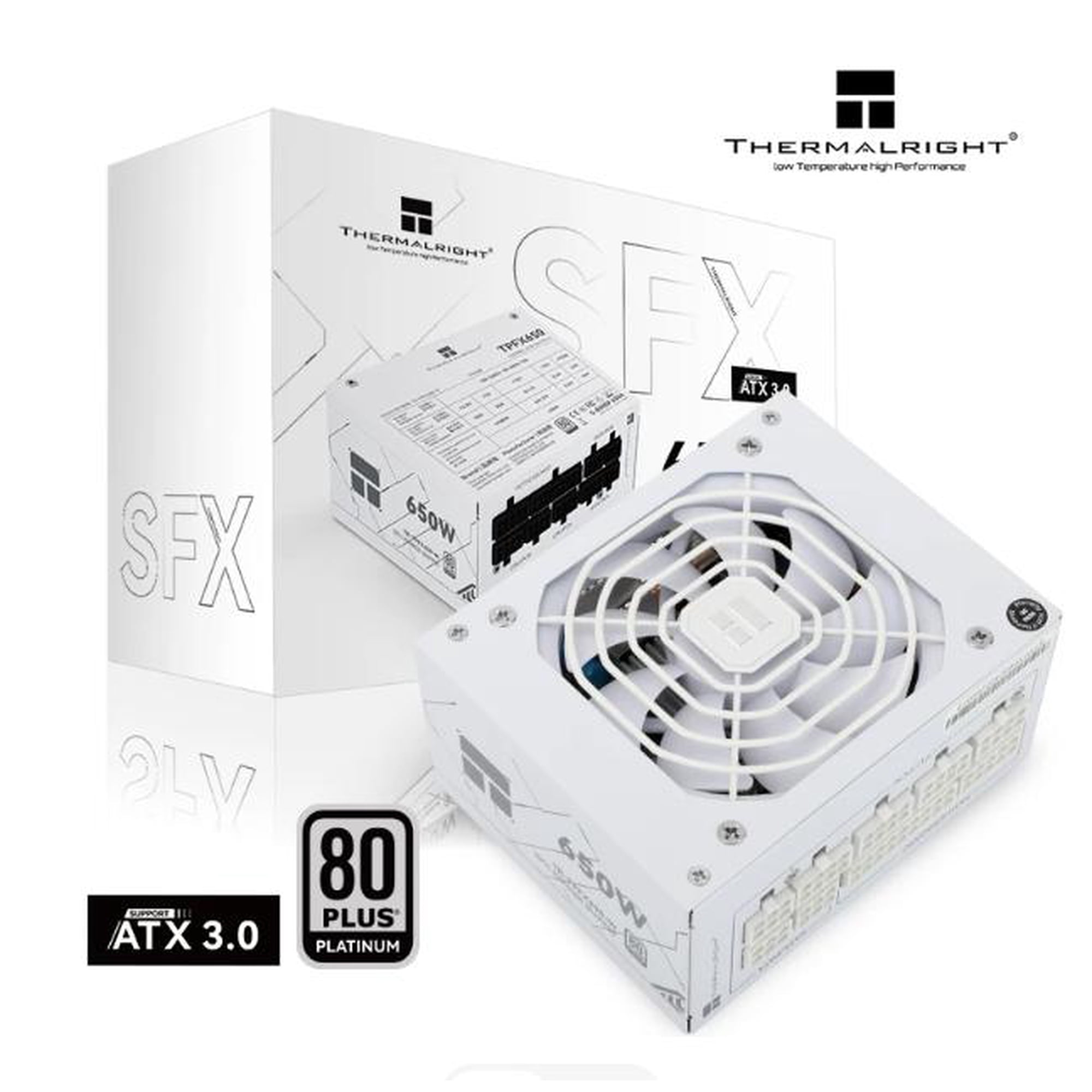 Thermalright TR-TPFX 650-W SFX Platinum Full Modular Power Supply White