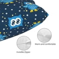 thumbnail image 3 of Kdxio Cotton Pillow Cases 16"x24" Pillowcases,Soft and Breathable Bedroom Pillow Cases-Blue Owl-No Pillow Core, 3 of 5