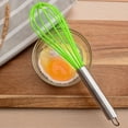 thumbnail image 4 of Reheyre Heat Resistant Egg Beater - 5 Coils, High Flexibility, Large Contact Surface, Comfortable Grip, 10 Inch Manual Egg Beater for the Kitchen, 4 of 8