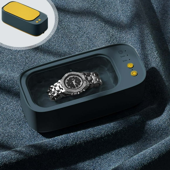 Jewelry Cleaner 3 In 1 Glasses Cleaning Machine With Wireless Charging 45kHz Portable Cleaner For Eye Glasses Ring Earring Necklaces