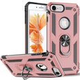 thumbnail image 1 of Tasnim Armor-X Rugged iPhone 7 Plus Case with Ring Holder - Rose Gold, 1 of 5