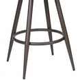 thumbnail image 3 of Justin 26" Barstool in Vintage Brown Faux Leather (Set of 4), 3 of 8