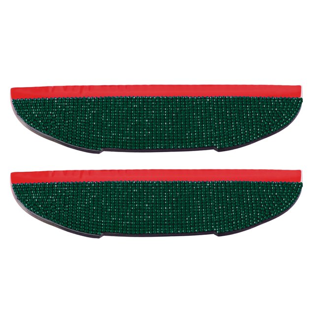 Par Coche Retrovisor Espejo Lluvia Cejas Lateral Espejo Lluvia Guardia Verde