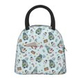 thumbnail image 1 of Easygdp Winter Wonderland Light Blue Bolsa de Almuerzo Insulada Grande, Forro de Aluminio, Diseño Espacioso, a Prueba de Fugas, Ideal para Trabajo, Picnics, Viajes y Actividades al Aire Libre, 1 of 6