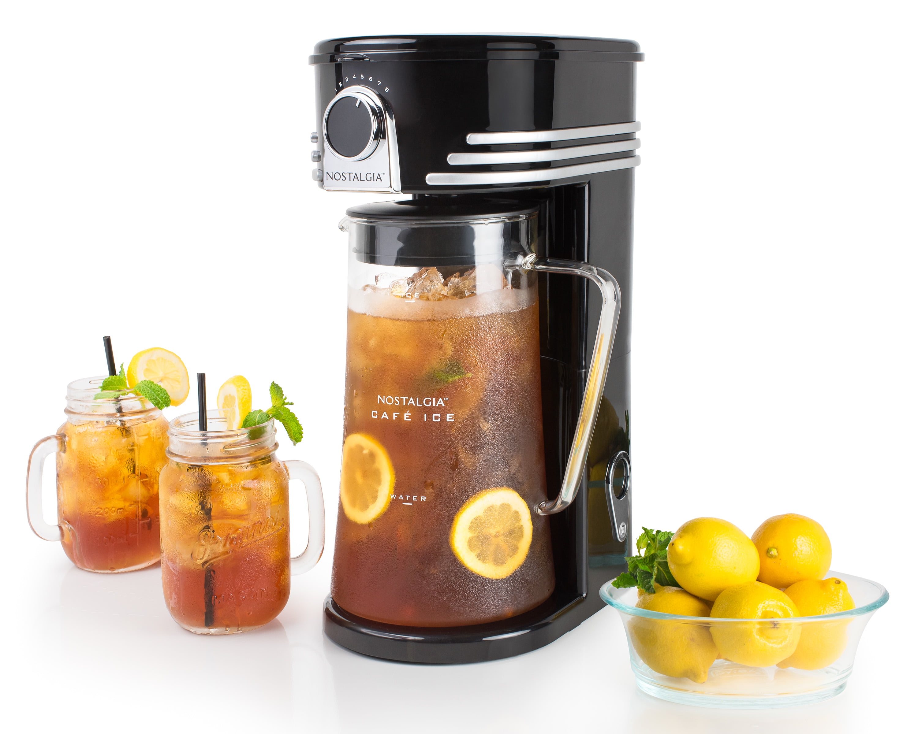 Nostalgia Iced Coffee and Tea Brewing System with Plastic Pitcher -  20847663
