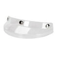 thumbnail image 2 of koolsoo Helmet Visor 3 Snap for Helmets with 3 Buttons Half Helmets Parts Transparent, 2 of 7