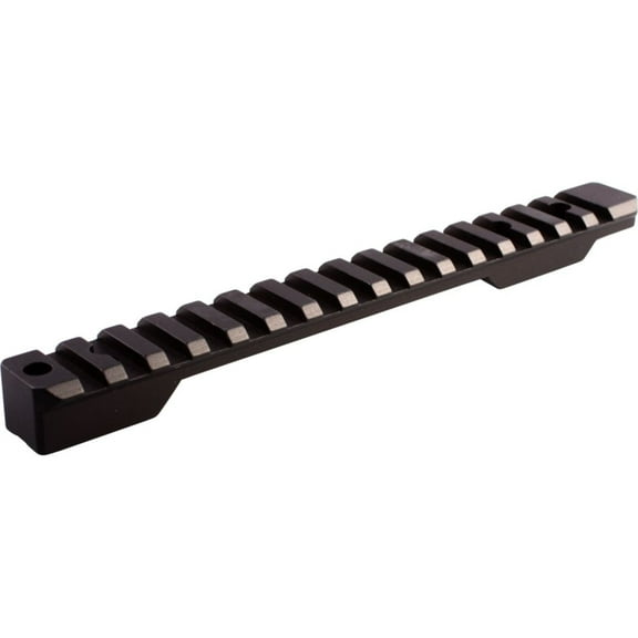 Talley Picatinny Base for Remington 4-6-74-76-750-7400-7600 w/ 20 MOA, Hard Black Anodize