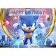 thumbnail image 3 of Fondo de decoración para fiesta de cumpleaños con temática de dibujos animados de Sonic azul, suministros para fotografía de recuerdos de fiesta de cumpleaños de bebé niño, 3 of 5