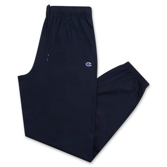 Champion Big and Tall Joggers for Men – Mens Lightweight Jersey Workout Pants Navy