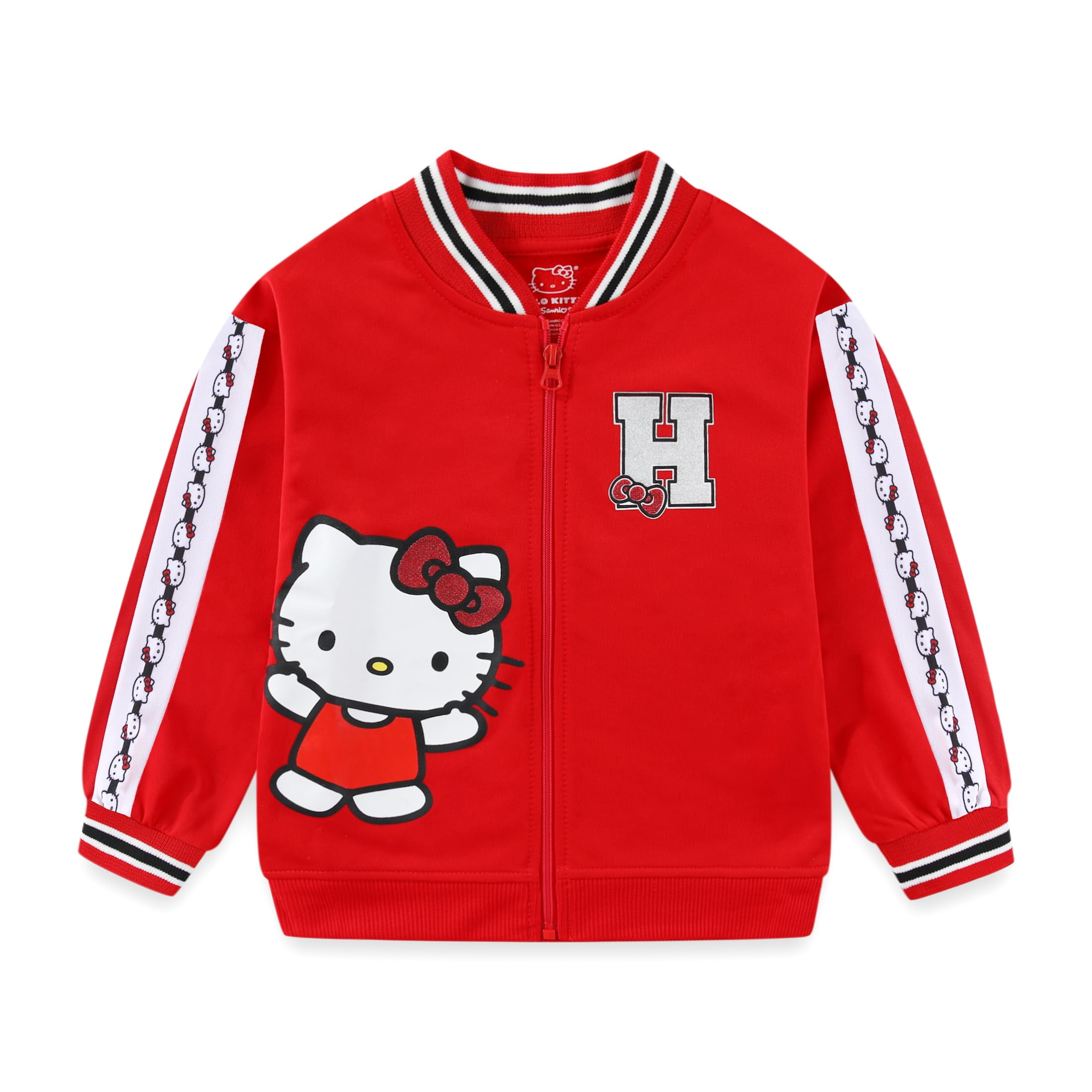 Hello Kitty Sanrio Zip Up Jacket and Pants Set (Girls), 2 Piece Set, Sizes 4-12
